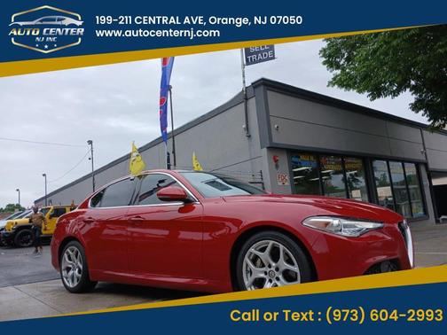 Red 2021 Alfa Romeo Giulia Ti