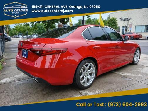 Red 2021 Alfa Romeo Giulia Ti