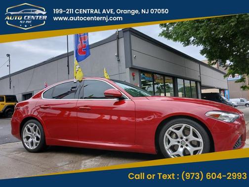 Red 2021 Alfa Romeo Giulia Ti