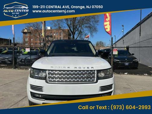 Fuji White 2014 Land Rover Range Rover 5.0L Supercharged Autobiography
