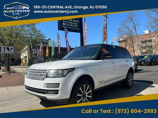 Fuji White 2014 Land Rover Range Rover 5.0L Supercharged Autobiography