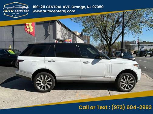 Fuji White 2014 Land Rover Range Rover 5.0L Supercharged Autobiography
