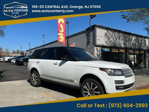Fuji White 2014 Land Rover Range Rover 5.0L Supercharged Autobiography