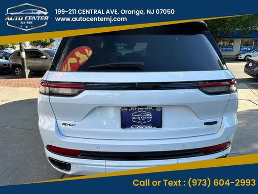 White 2023 Jeep Grand Cherokee 4xe Summit