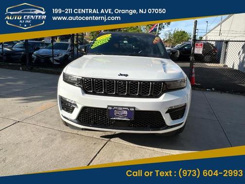 White 2023 Jeep Grand Cherokee 4xe Summit