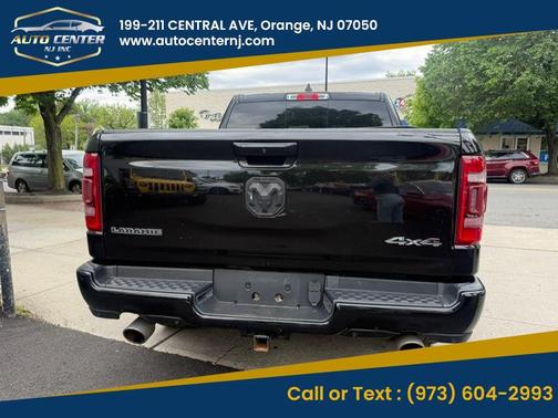 Black 2021 RAM 1500 Laramie