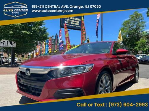 Red 2018 Honda Accord LX