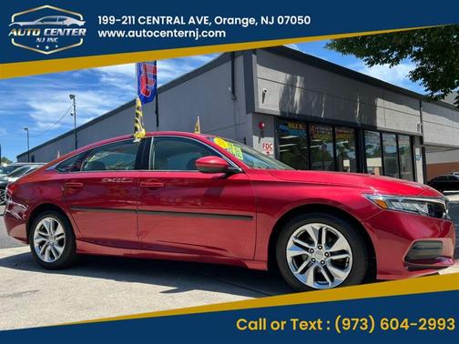 Red 2018 Honda Accord LX