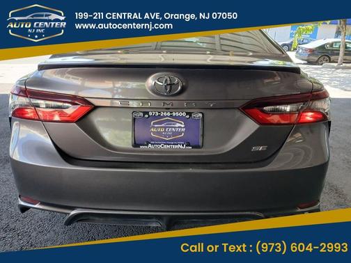 Gray 2021 Toyota Camry SE