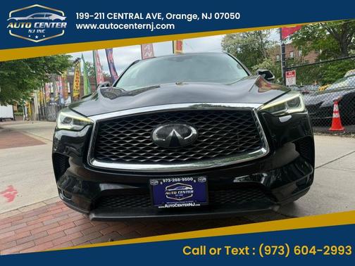 Black Obsidian 2021 INFINITI QX50 Pure