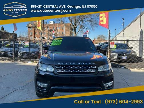 Mariana Black Metallic 2015 Land Rover Range Rover Sport Supercharged HSE