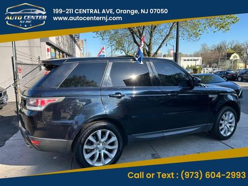 Mariana Black Metallic 2015 Land Rover Range Rover Sport Supercharged HSE