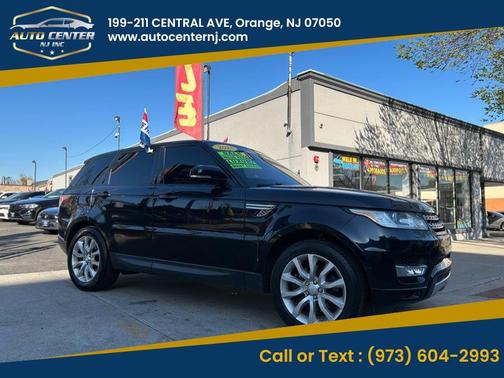 Mariana Black Metallic 2015 Land Rover Range Rover Sport Supercharged HSE