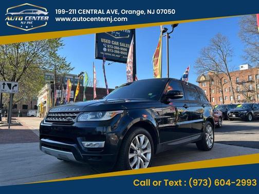 Mariana Black Metallic 2015 Land Rover Range Rover Sport Supercharged HSE