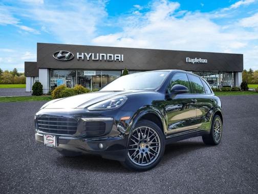 Black 2018 Porsche Cayenne Platinum Edition