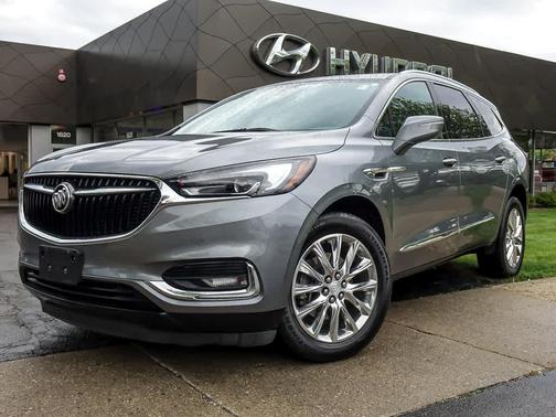 Satin Steel Metallic 2018 Buick Enclave Premium