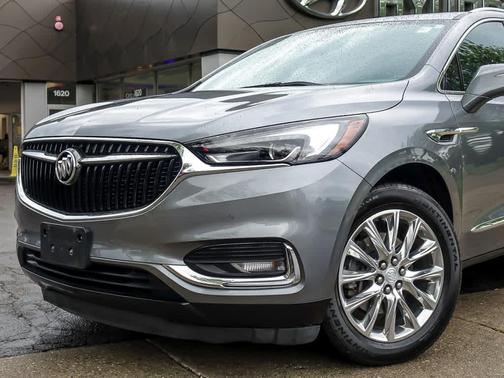 Satin Steel Metallic 2018 Buick Enclave Premium