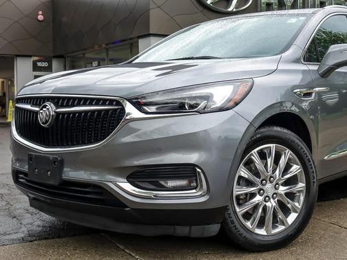Satin Steel Metallic 2018 Buick Enclave Premium