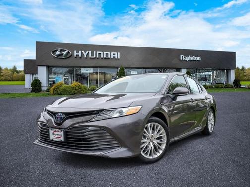 Predawn Gray Mica 2020 Toyota Camry Hybrid XLE