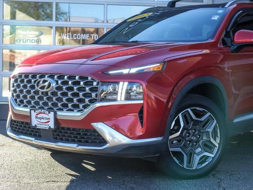 Calypso Red 2023 Hyundai SANTA FE HEV Limited