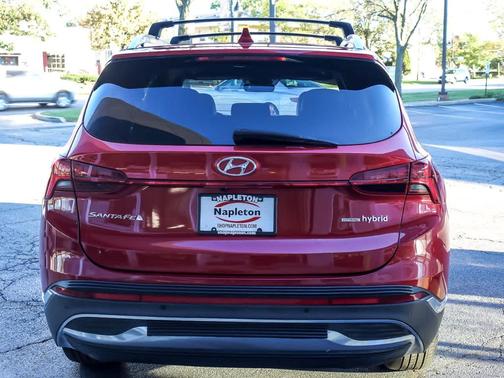 Calypso Red 2023 Hyundai SANTA FE HEV Limited