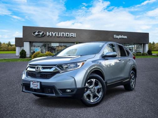 Lunar Silver Metallic 2019 Honda CR-V EX-L