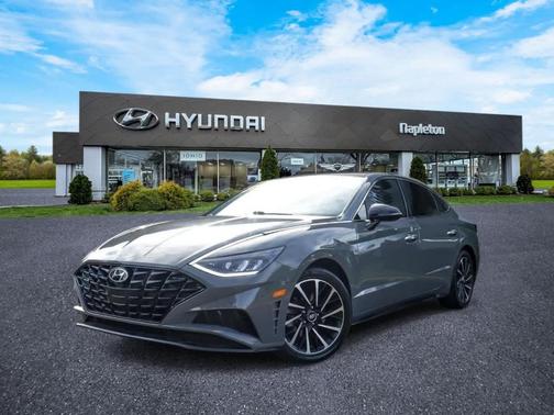Hampton Gray 2020 Hyundai SONATA SEL Plus