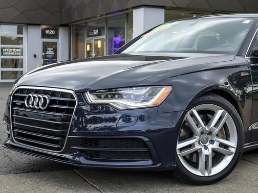 Moonlight Blue Metallic 2015 Audi A6 3.0T Premium Plus