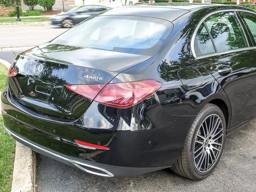 Black 2024 Mercedes-Benz C-Class C 300 4MATIC