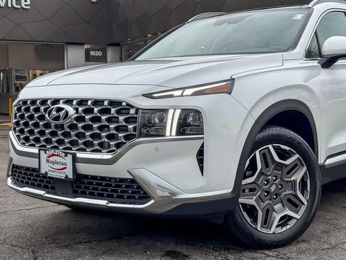 Serenity White Pearl 2023 Hyundai SANTA FE Limited