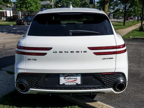 Alta White 2023 Genesis GV70 3.5T Sport