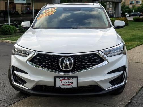 Platinum White Pearl 2020 Acura RDX Technology Package
