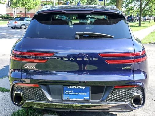 Capri Blue 2024 Genesis GV70 2.5T