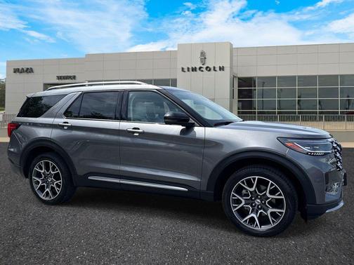 Carbonized Gray Metallic 2025 Ford Explorer Platinum
