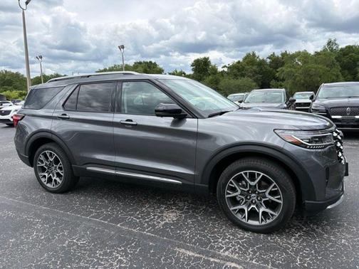 Carbonized Gray Metallic 2025 Ford Explorer Platinum