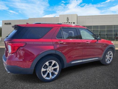 Rapid Red Metallic Tinted Clearcoat 2020 Ford Explorer Platinum