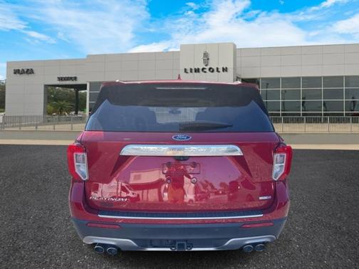 Rapid Red Metallic Tinted Clearcoat 2020 Ford Explorer Platinum