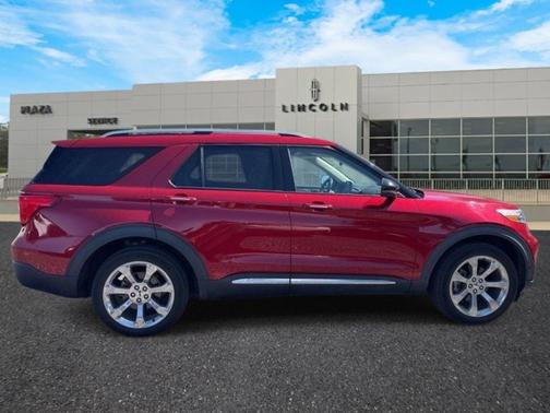 Rapid Red Metallic Tinted Clearcoat 2020 Ford Explorer Platinum