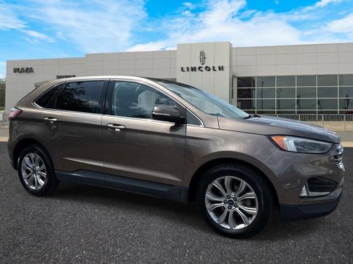 Stone Gray Metallic 2019 Ford Edge Titanium