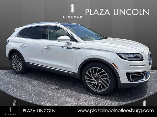 White Platinum Metallic Tri-Coat 2019 Lincoln Nautilus Reserve