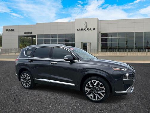 Portofino Gray 2023 Hyundai SANTA FE Calligraphy