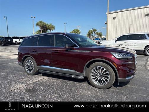 Burgundy Velvet Metallic Tinted Clearcoat 2022 Lincoln Aviator Reserve