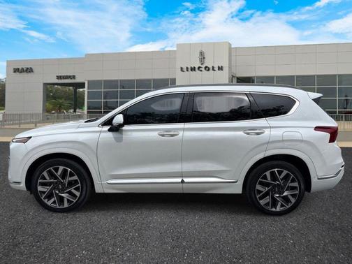 Quartz White 2022 Hyundai SANTA FE Calligraphy