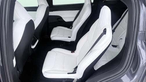 Midnight Silver Meta 2022 Tesla Model X Plaid Tri Motor All-Wheel Drive