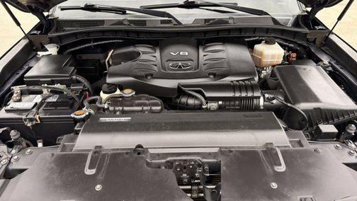 Hermosa Blue 2019 INFINITI QX80 Luxe