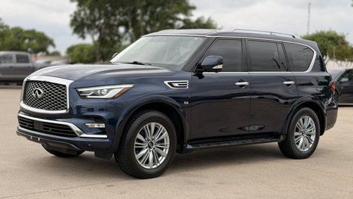 Hermosa Blue 2019 INFINITI QX80 Luxe
