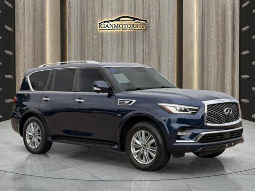 Hermosa Blue 2019 INFINITI QX80 Luxe