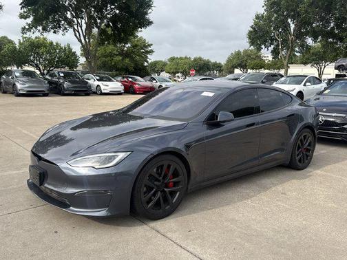 Stealth Grey 2023 Tesla Model S Plaid