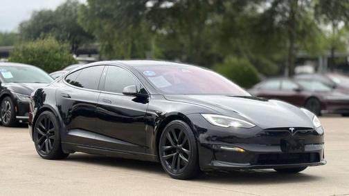 Solid Black 2023 Tesla Model S Standard Range