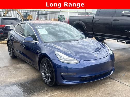 Deep Blue Metallic 2018 Tesla Model 3 Long Range